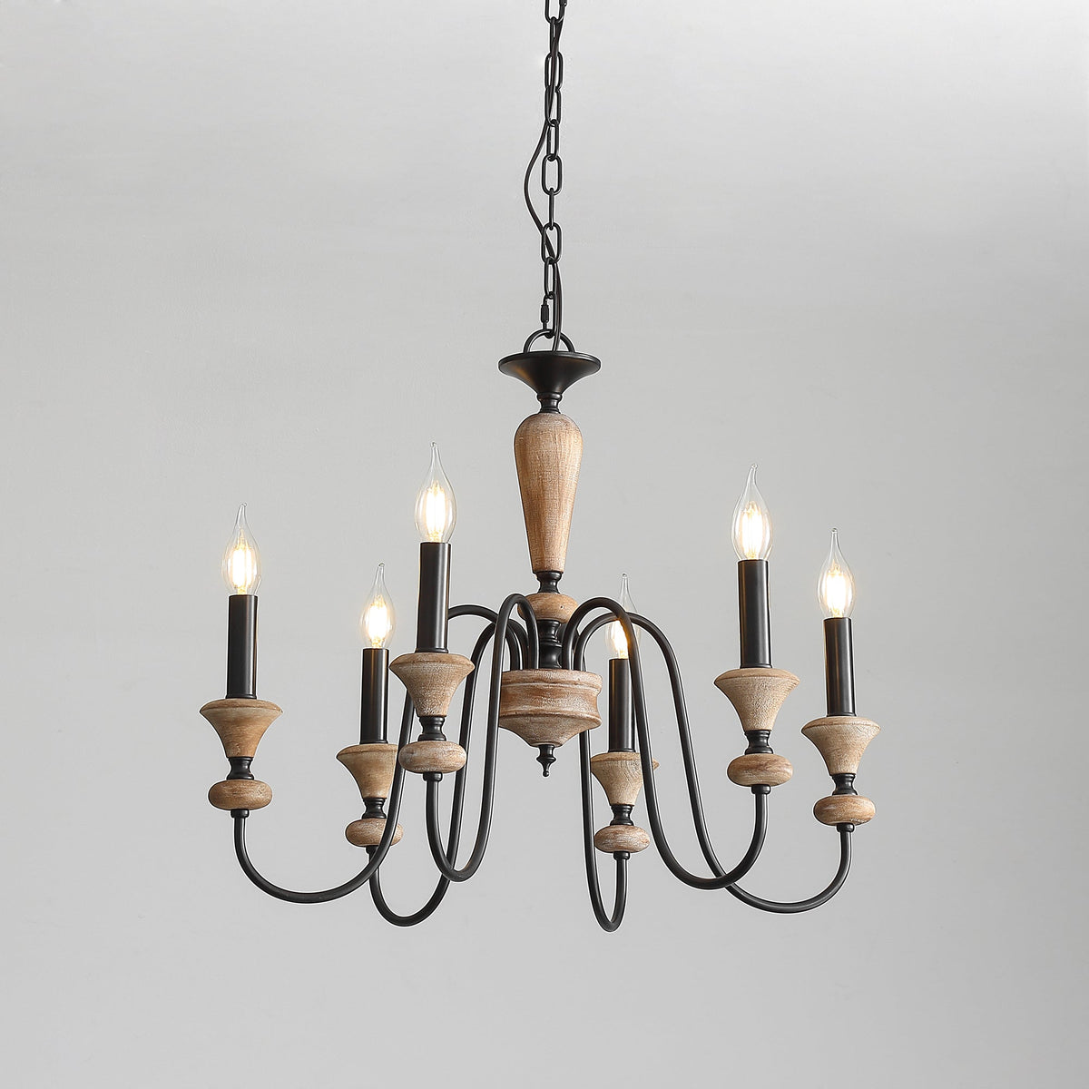Ivydale Wood Chandelier
