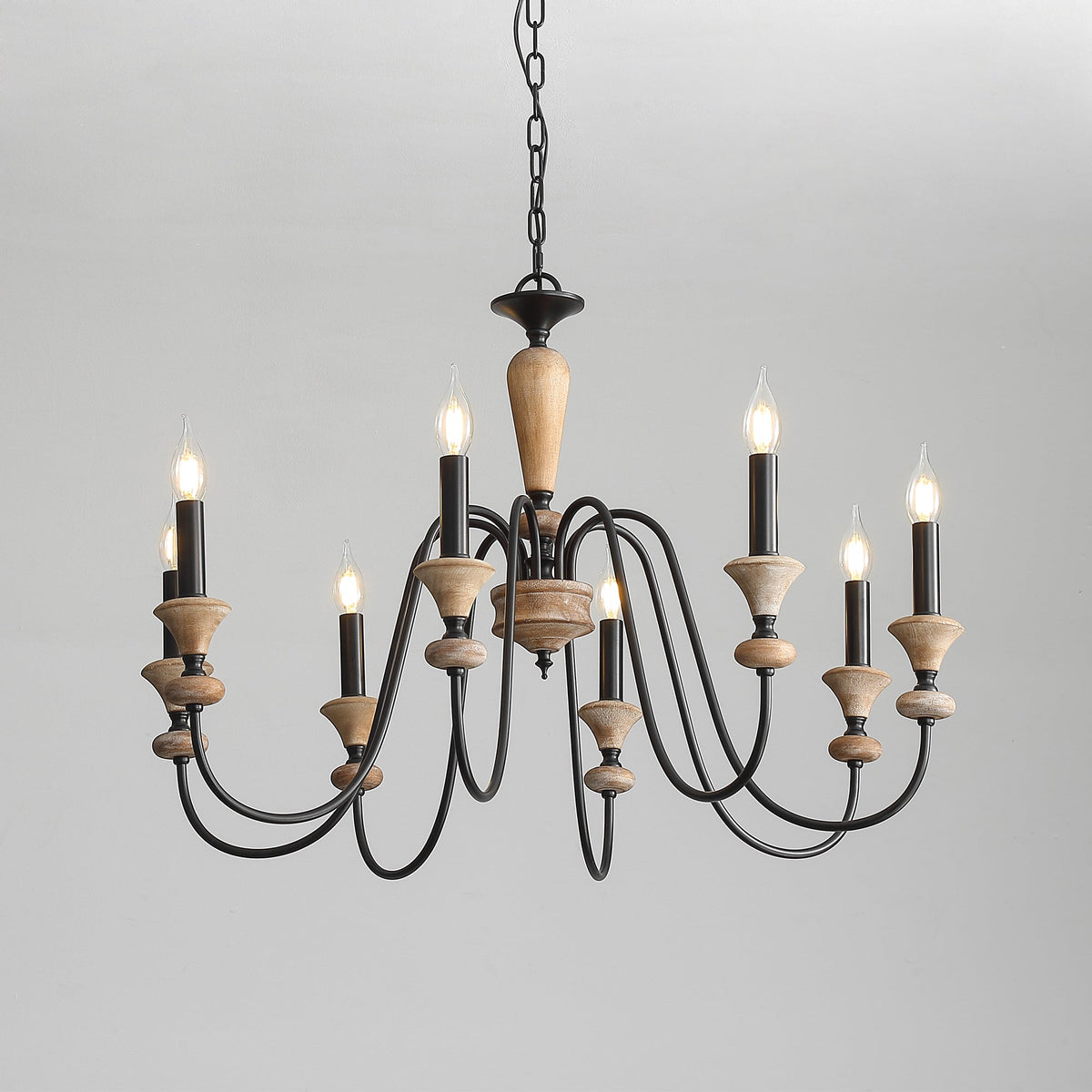 Ivydale Wood Chandelier
