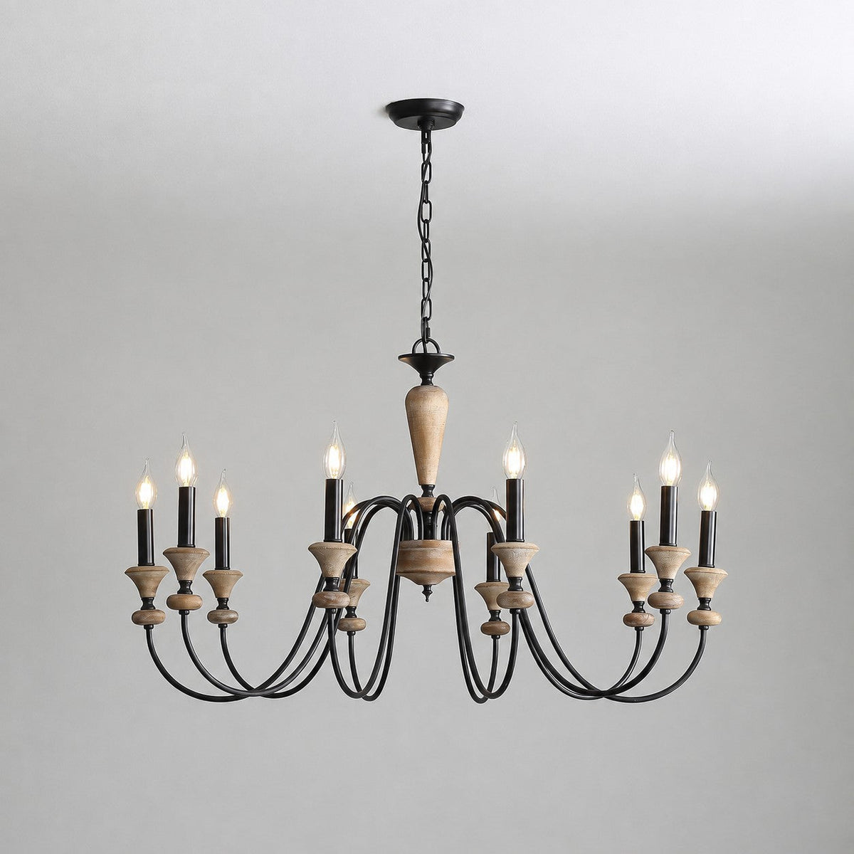 Ivydale Wood Chandelier