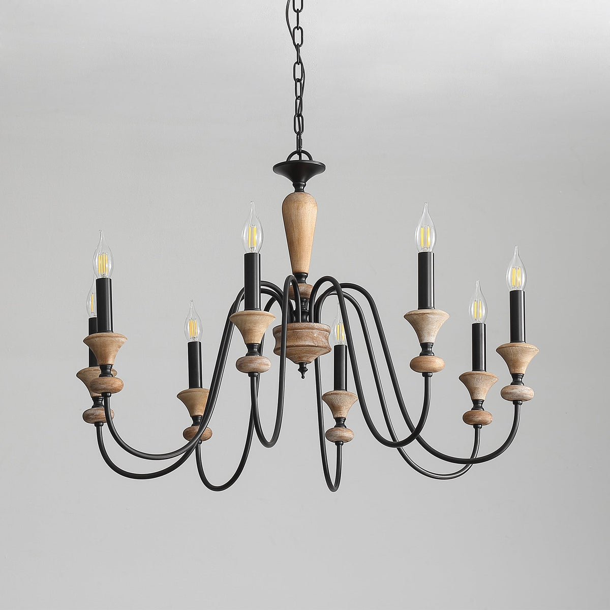 Ivydale Wood Chandelier