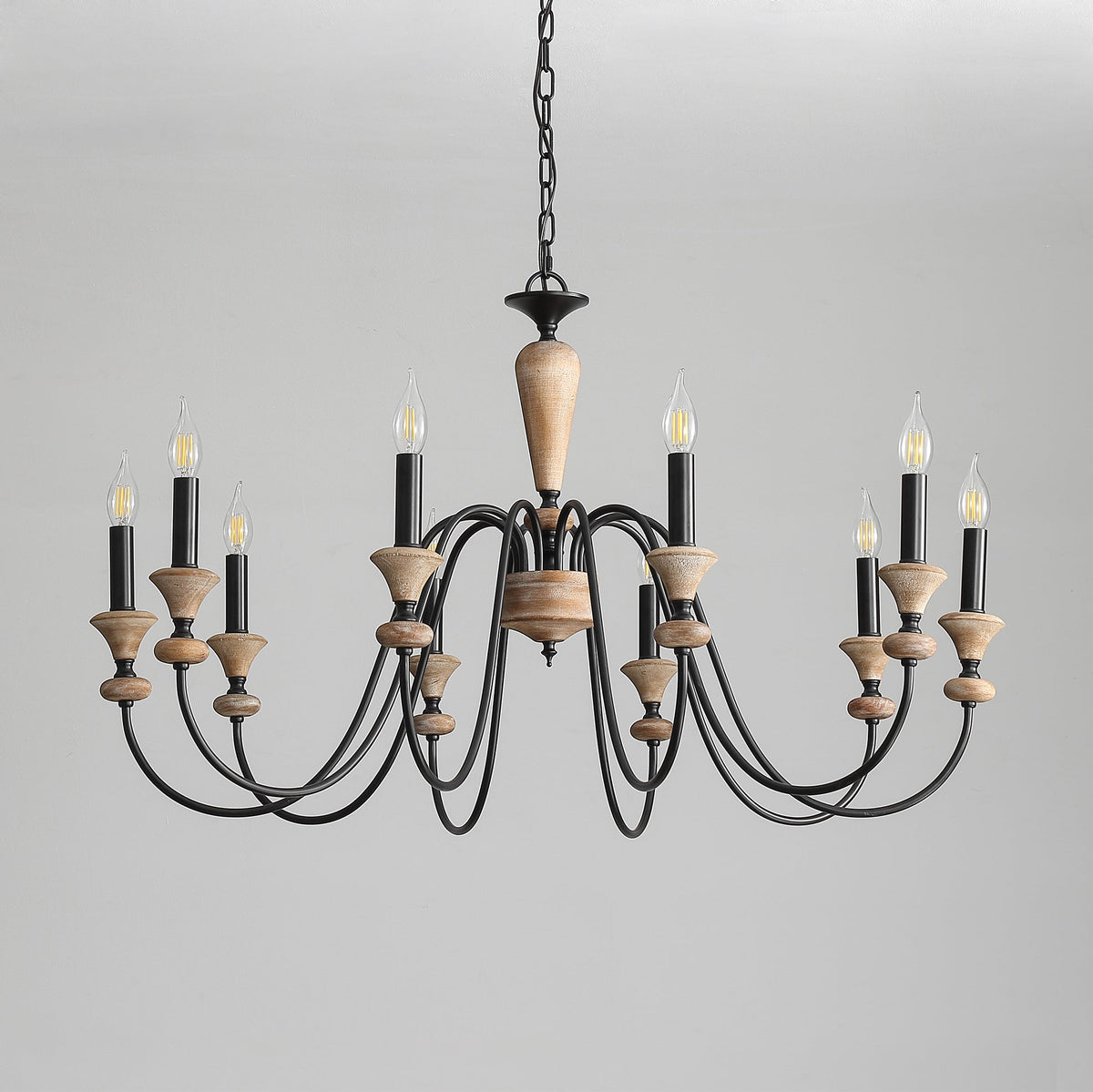 Ivydale Wood Chandelier
