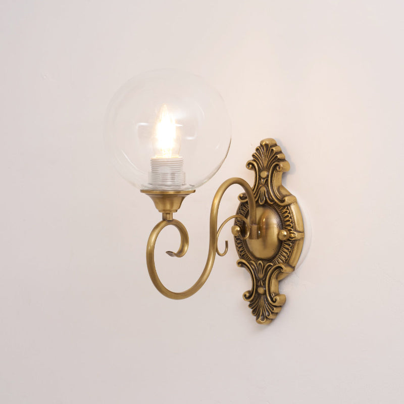 Back view of the Evelyn Wall Lamp showing the wall attachment point.