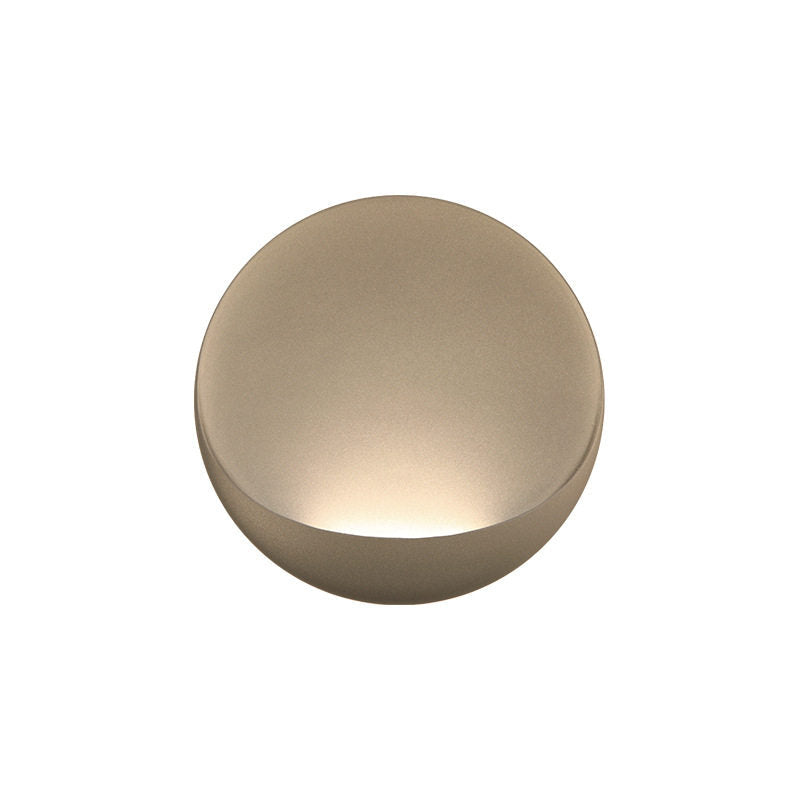 Dark gray Flindt sconce in a bathroom setting.