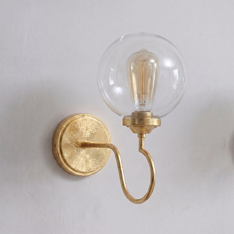 Installation hardware included with the Floren Wall Sconce.
