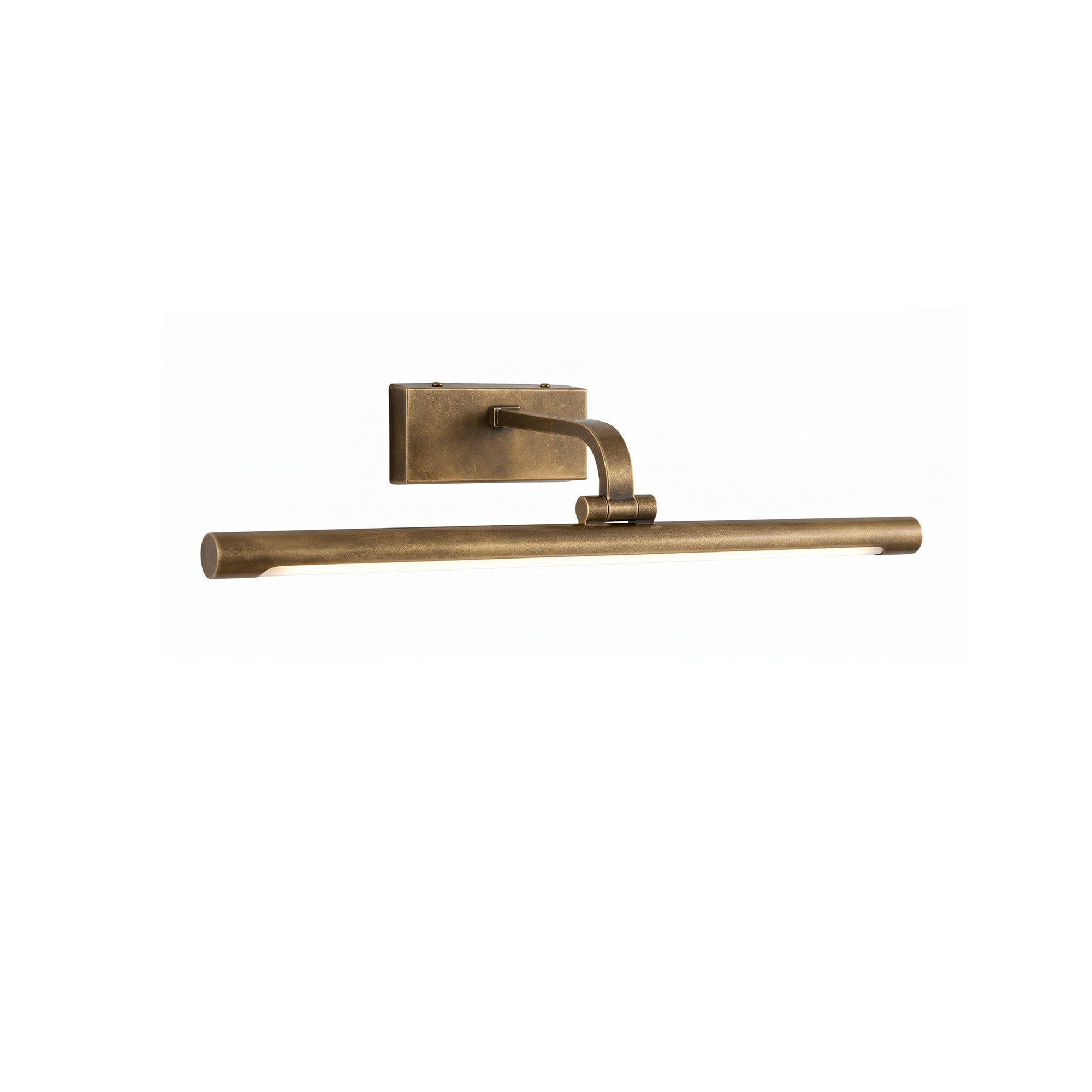 Goya Brass Wall Sconce in antique bronze finish.