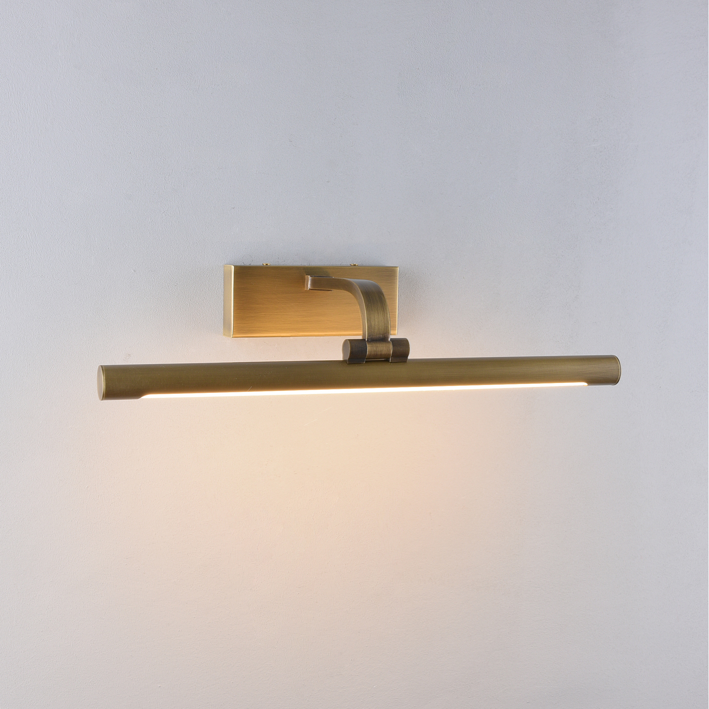 Included mounting hardware for the Goya Brass Wall Sconce.