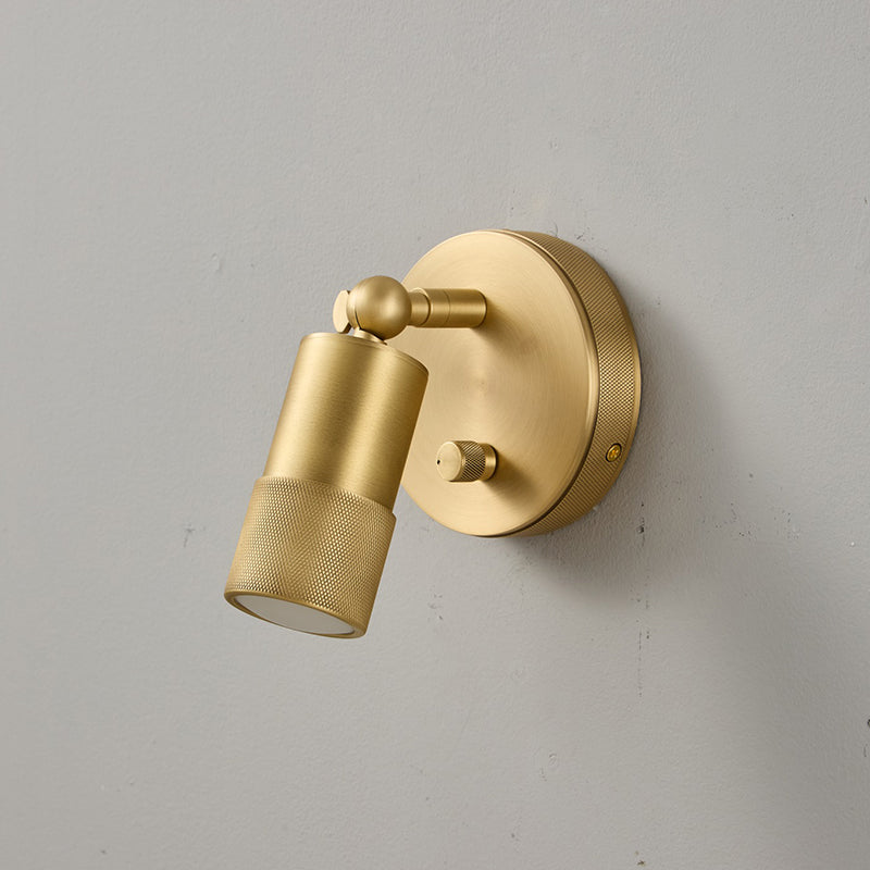 Jura Wall Sconce installed above a small nook.