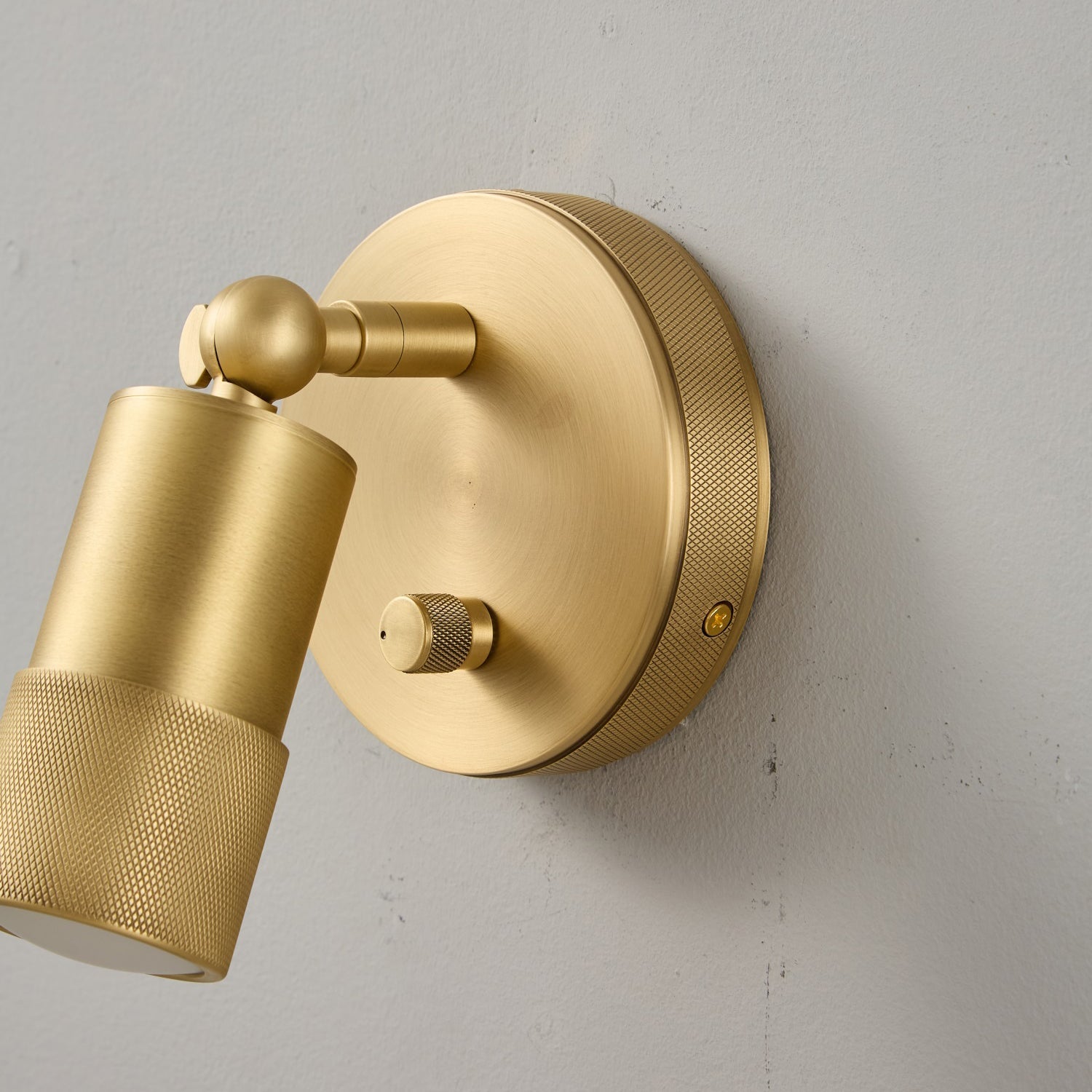 Full product view of the Jura Wall Sconce with all components.