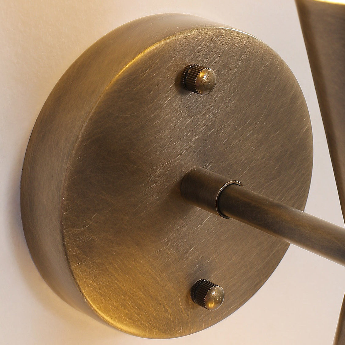 Karma Wall Sconce in a transitional style living room.