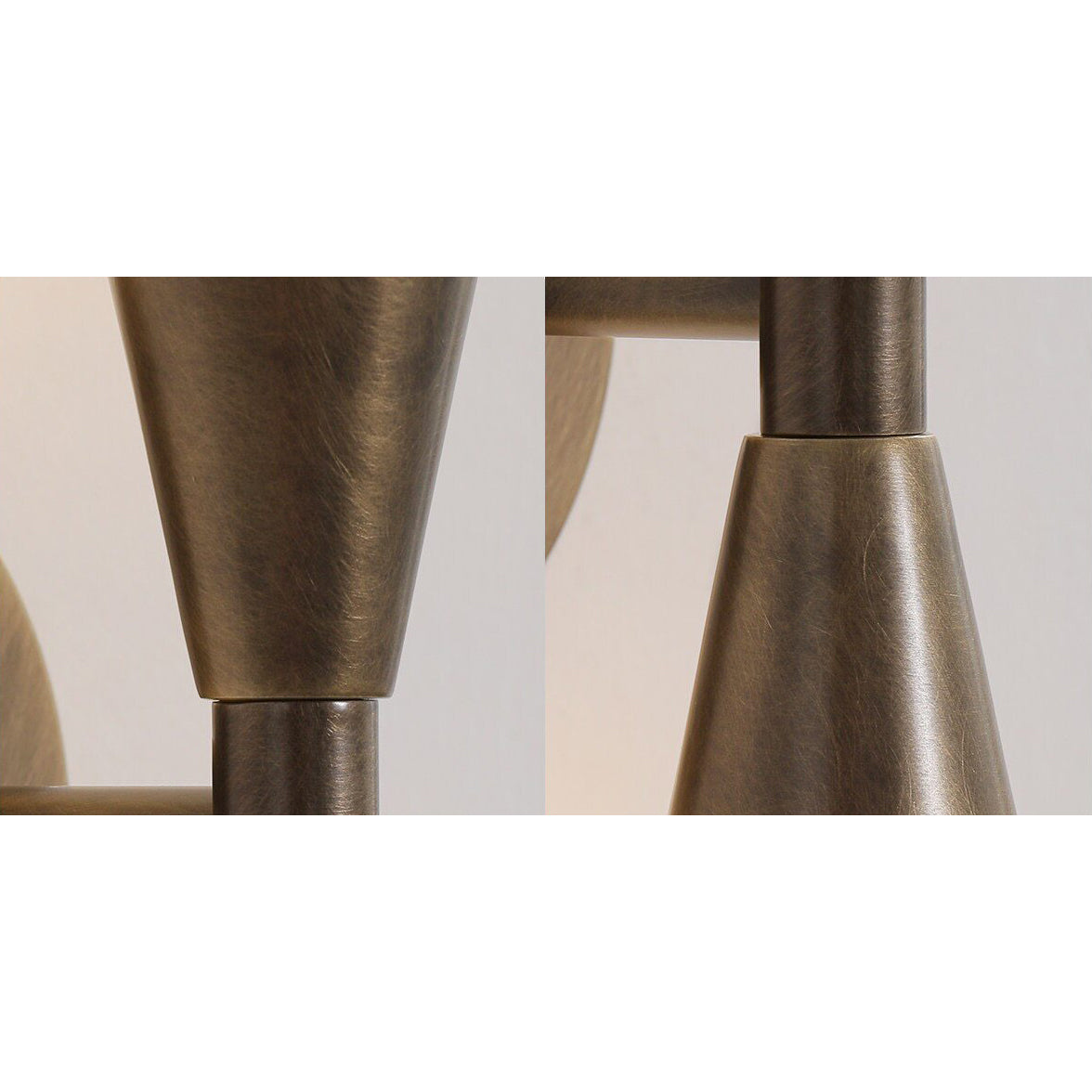 The Karma Sconce in a modern farmhouse entryway.