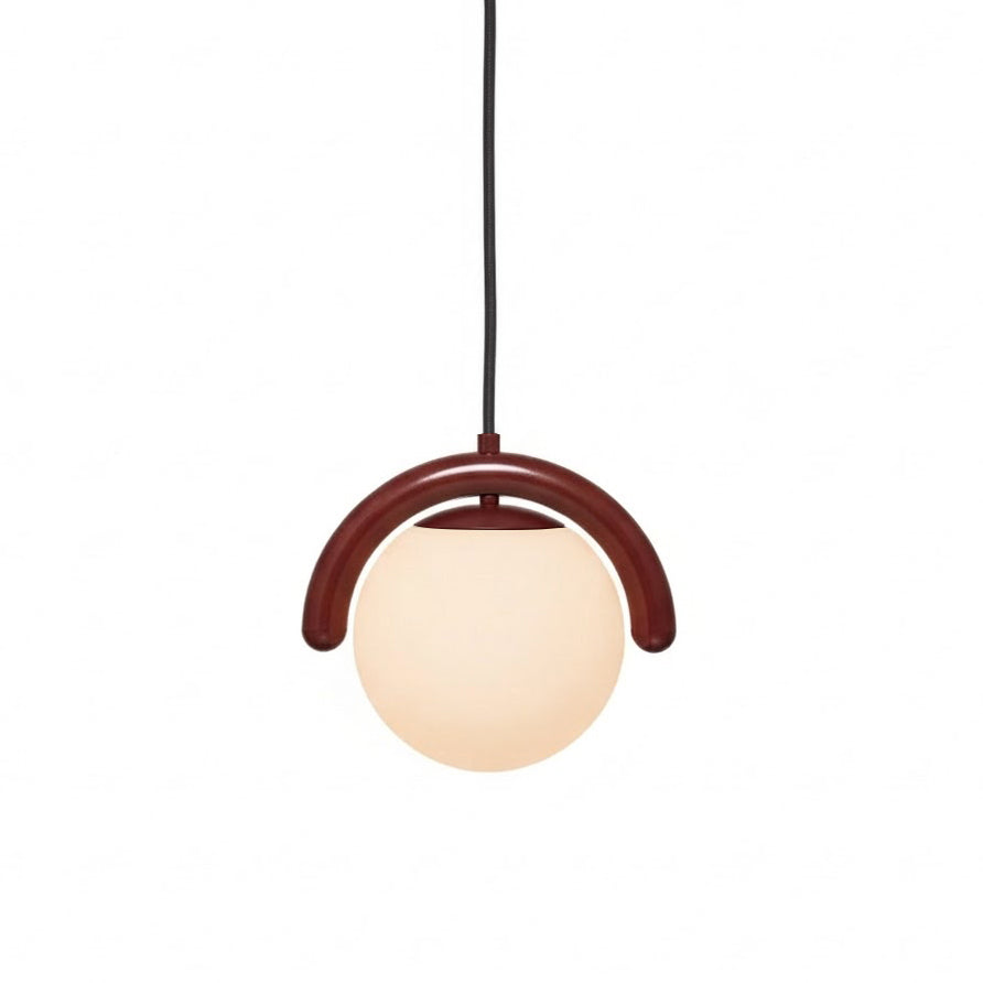 Lenox Linear Ball Pendant Lamp in brass finish with multiple globes.