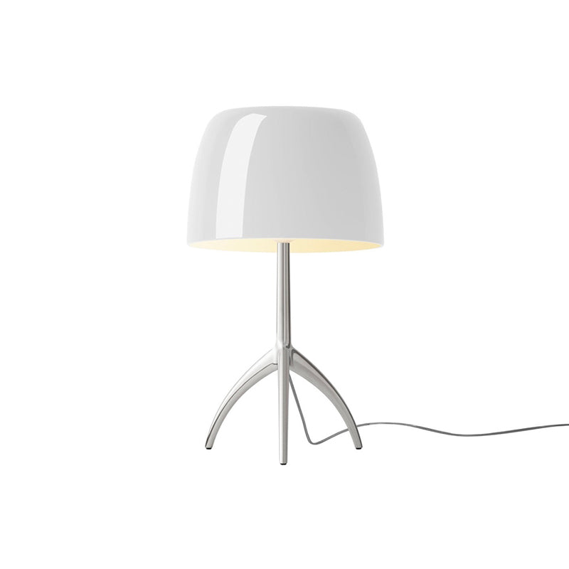 The elegant silhouette of the Lumiere Table Lamp.