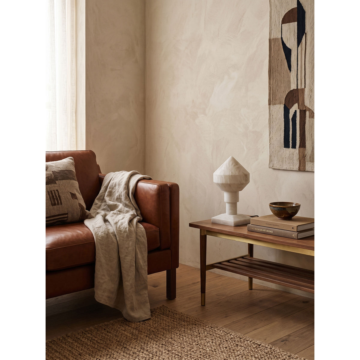 Garnwick Alabaster Table Lamp