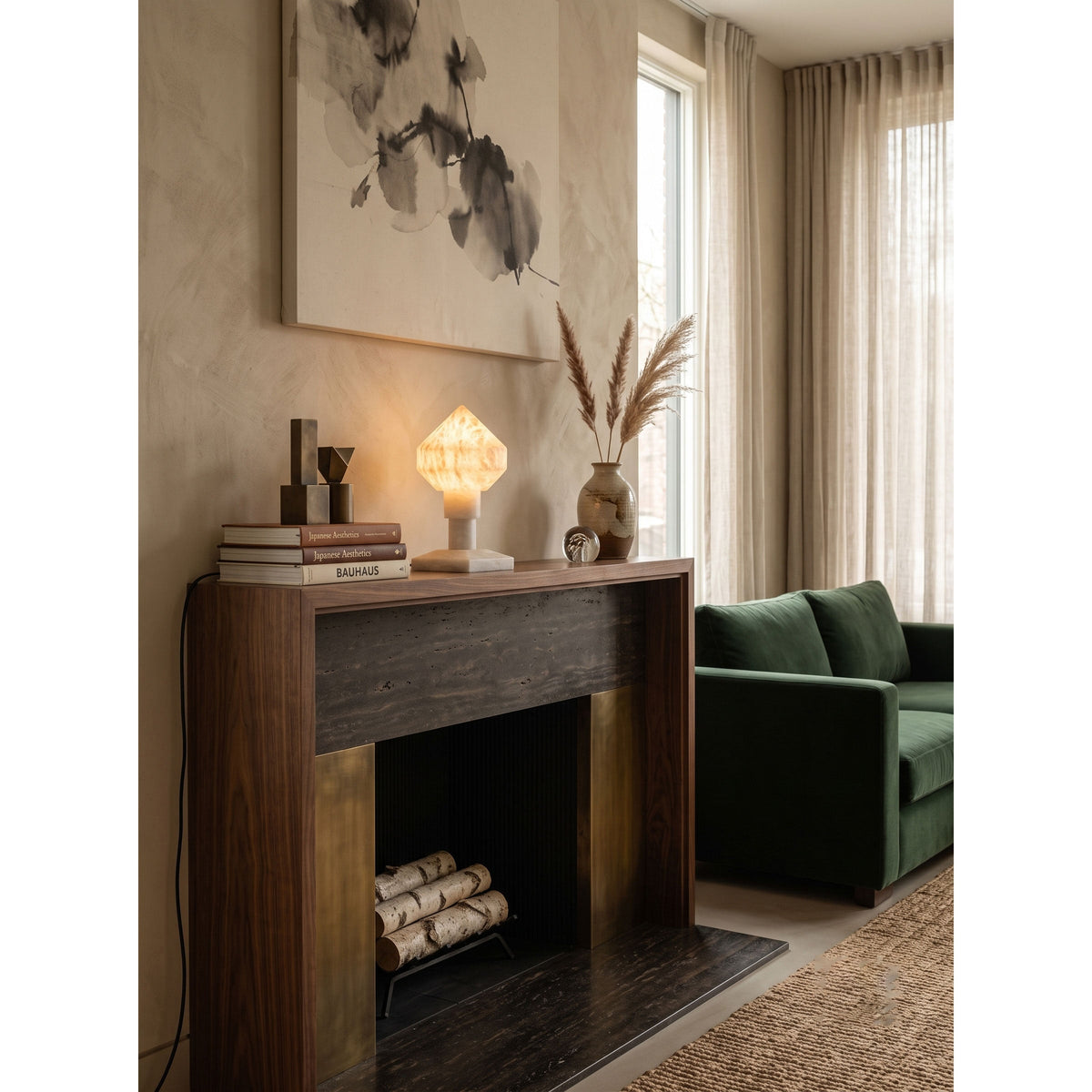 Garnwick Alabaster Table Lamp