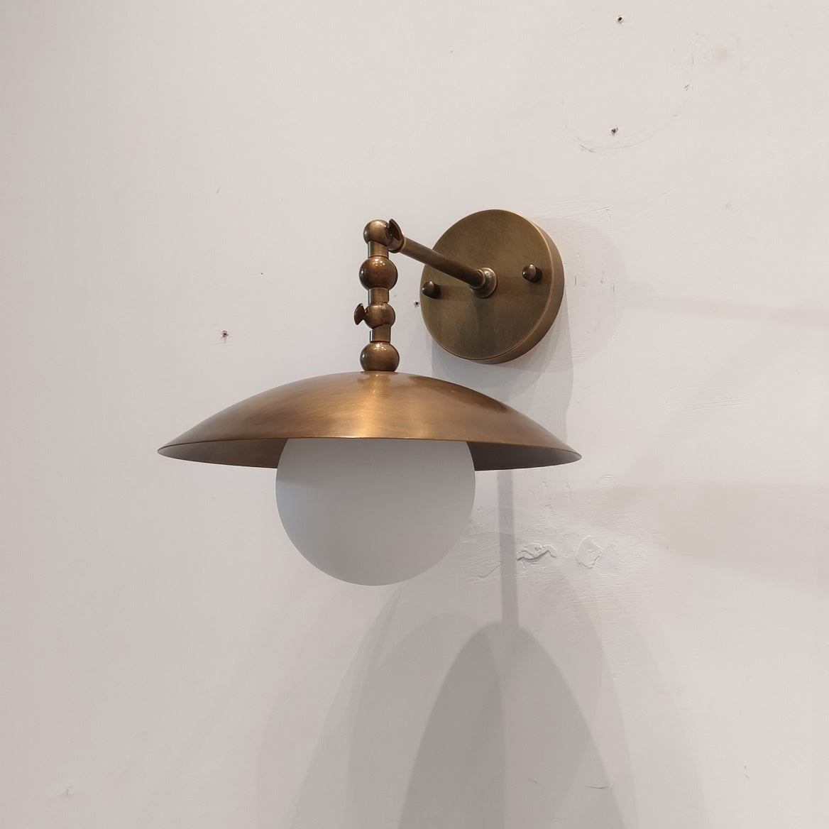 Top-down view of the Marie Petite Wall Sconce.