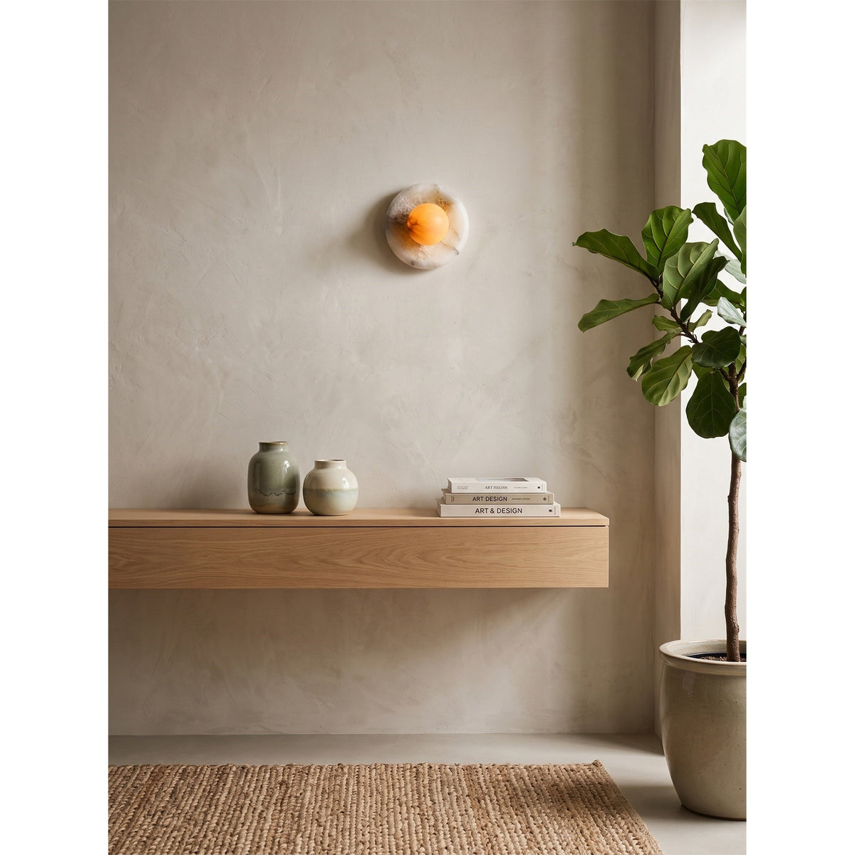 Darrowmere Spain Alabaster Wall Sconce