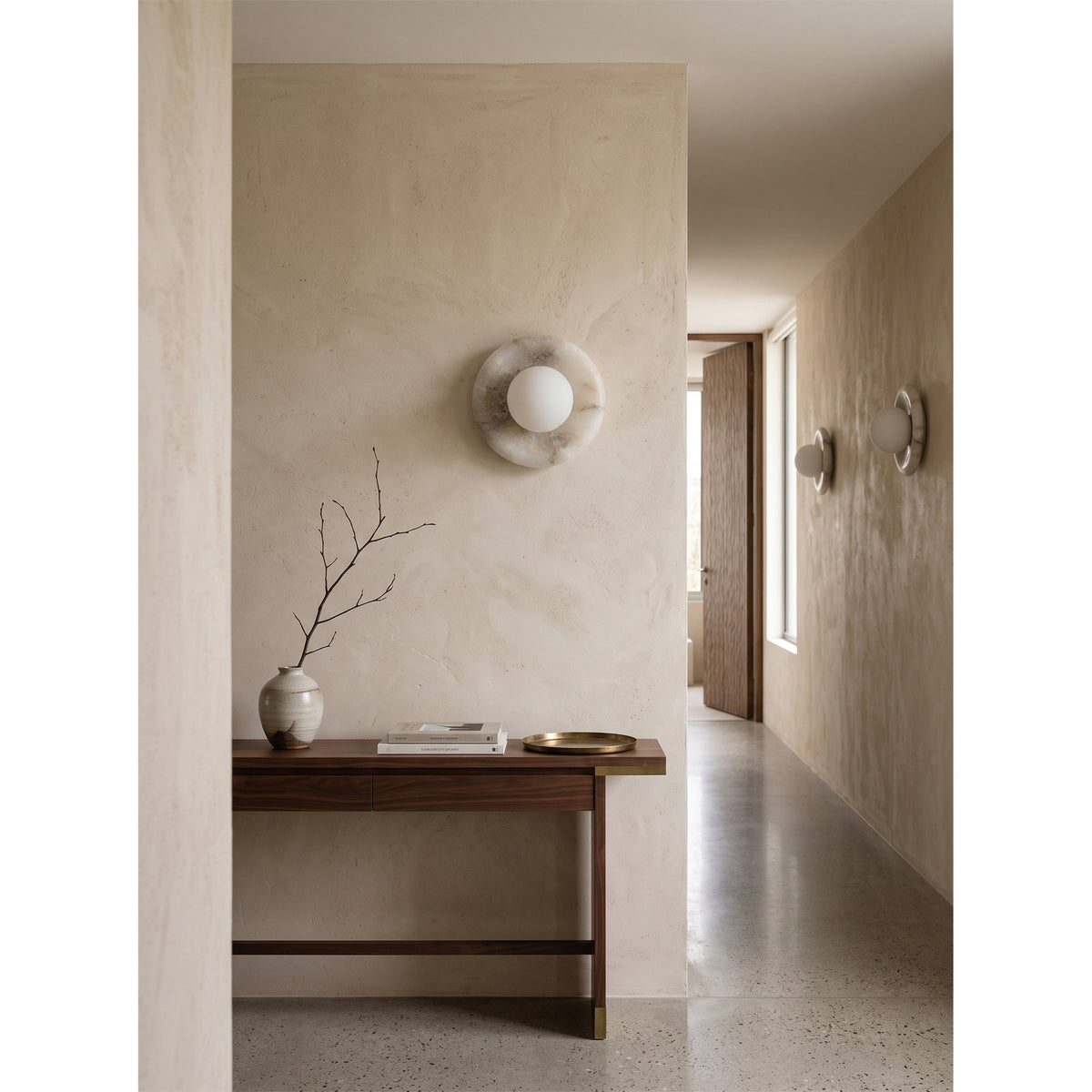 Darrowmere Spain Alabaster Wall Sconce