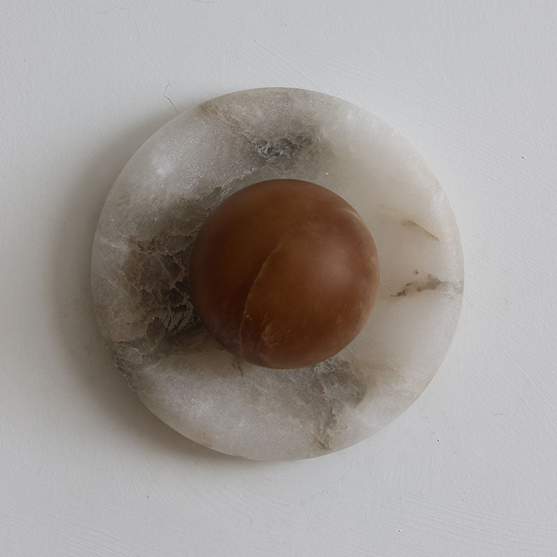 Darrowmere Spain Alabaster Wall Sconce