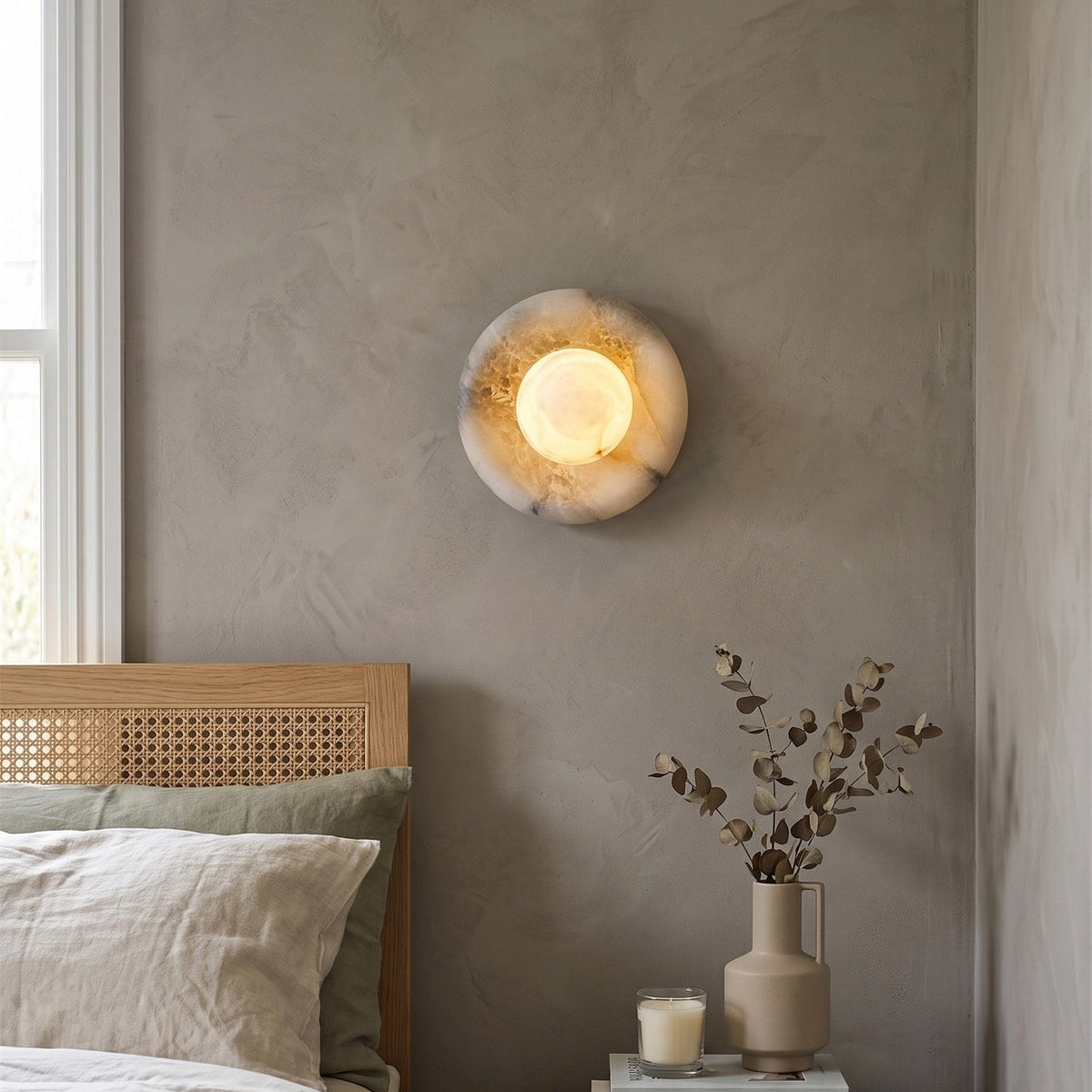 Darrowmere Spain Alabaster Wall Sconce