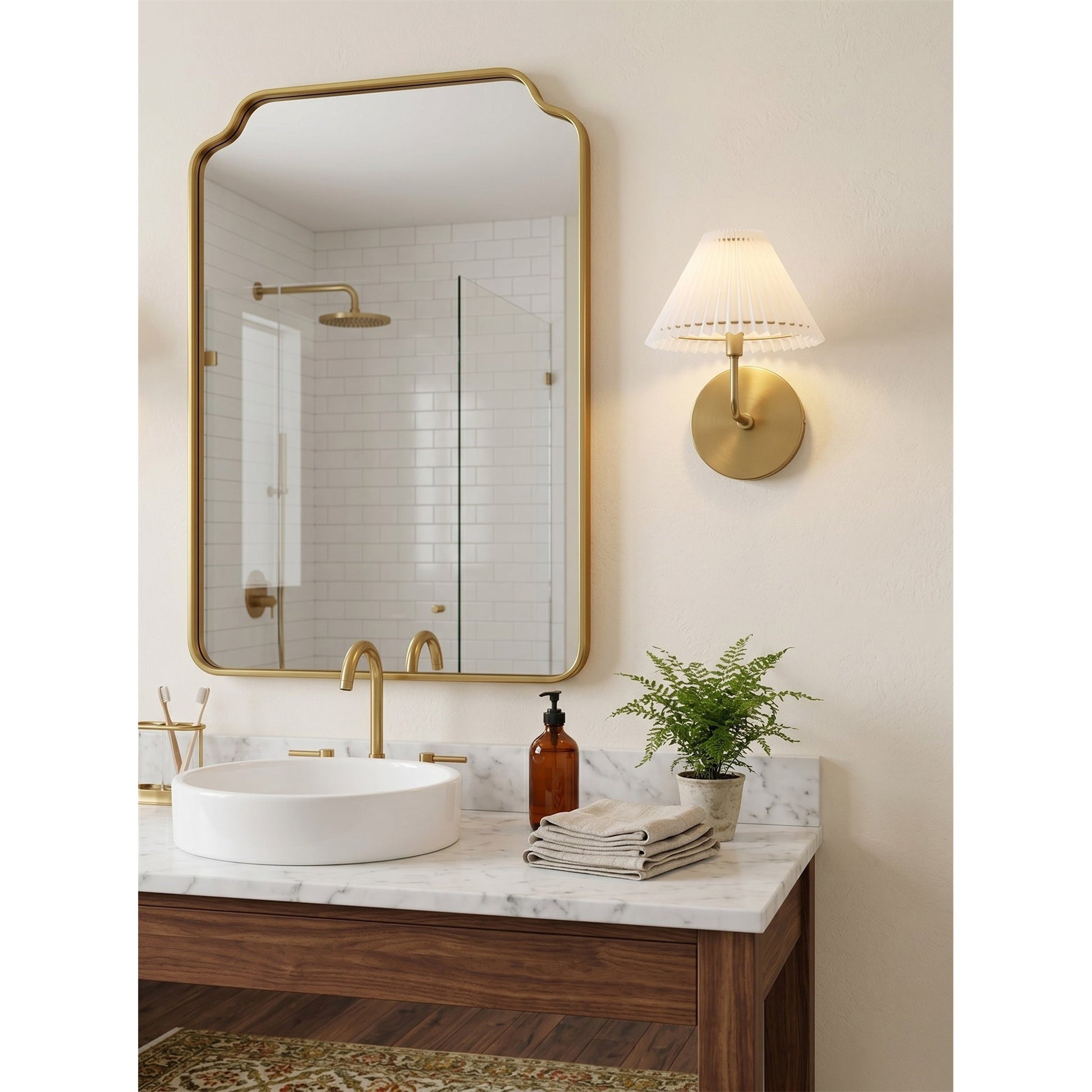 Dimensional diagram of the Pearson Wall Sconce with measurements.