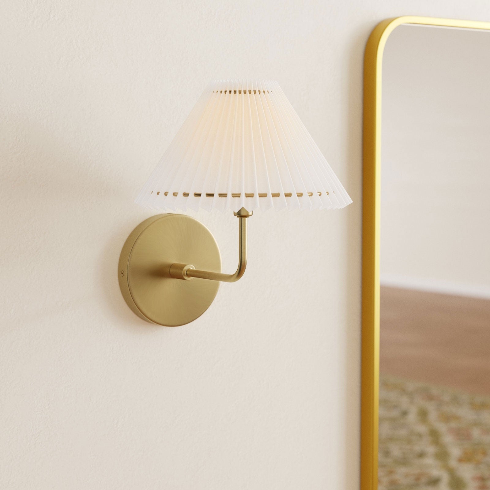 Comparison shot of the three available finishes: Brass, Black, and Nickel.