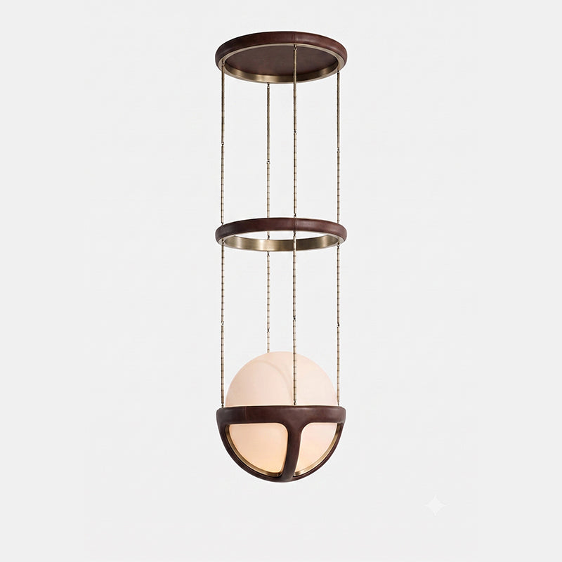 Dimensional drawing of the Reprise Pendant Lamp with measurements.