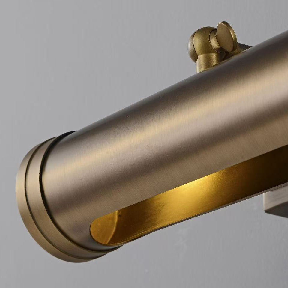 The sconce shown in a folded, compact position.