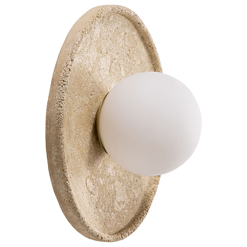 Back view of the sconce showing mounting details.