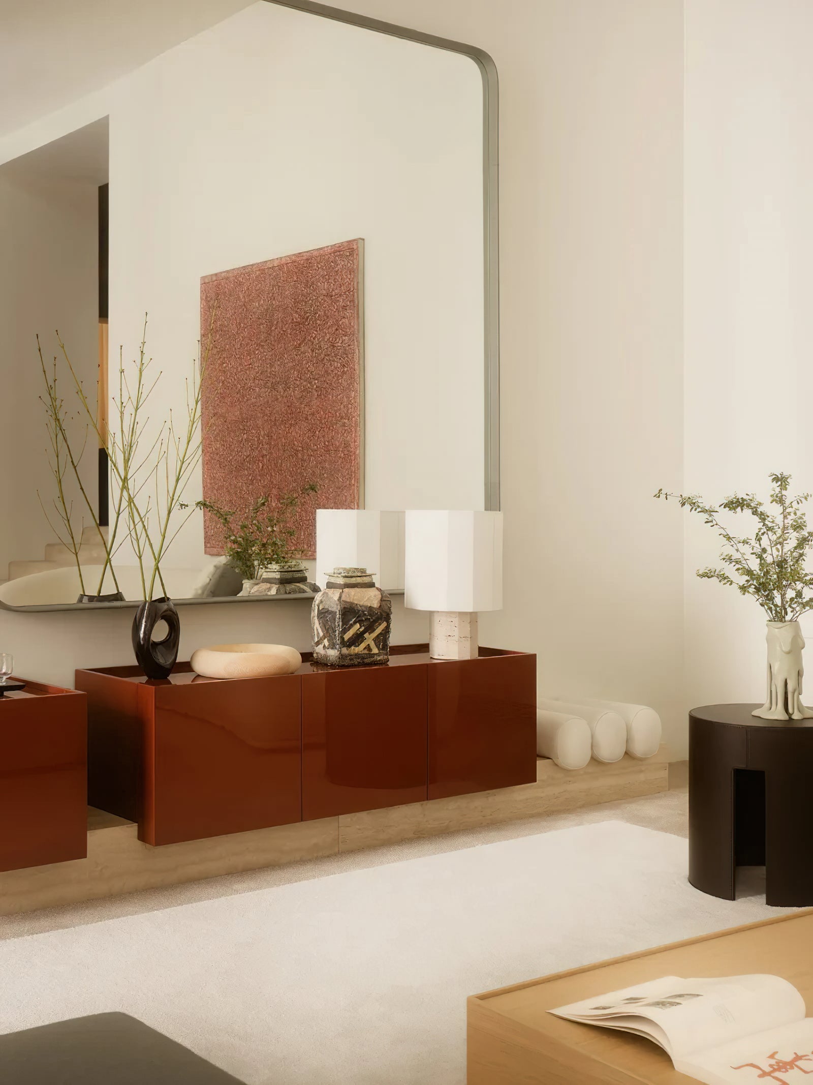 The larger size option of the Roma Dodecagon Table Lamp.