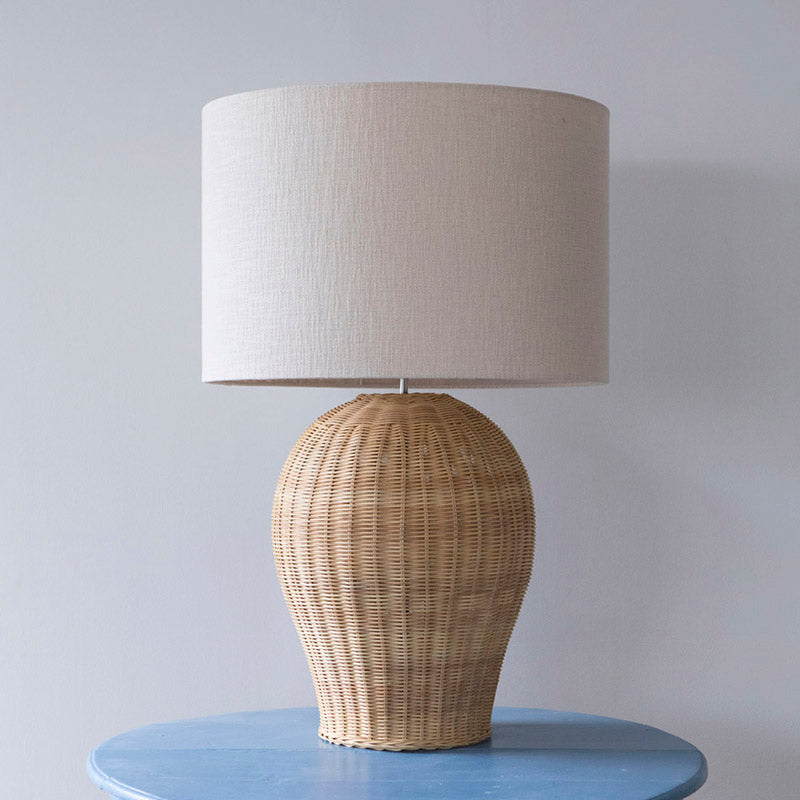 The stable base of the Saona lamp, showing its construction.