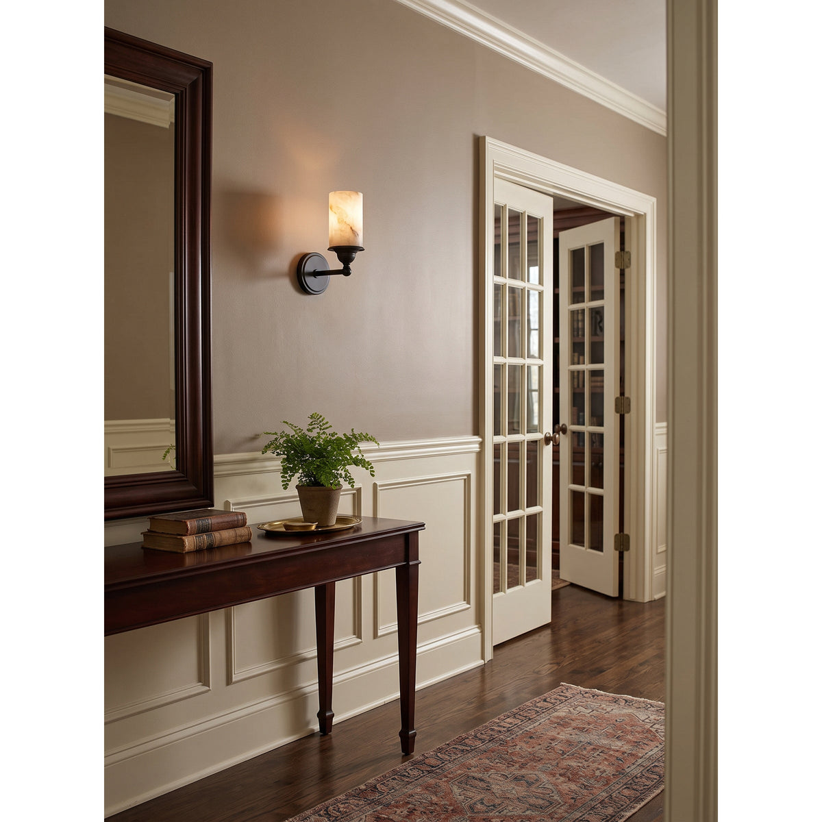 Stratton Alabaster Wall Sconce