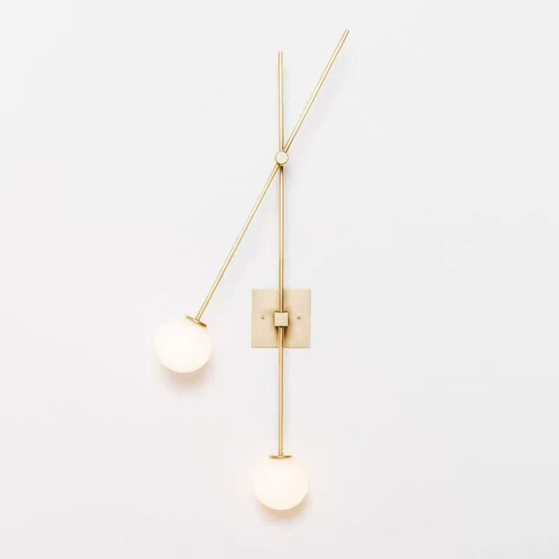 Dimensional drawing of the Tempo Wall Sconce with measurements.