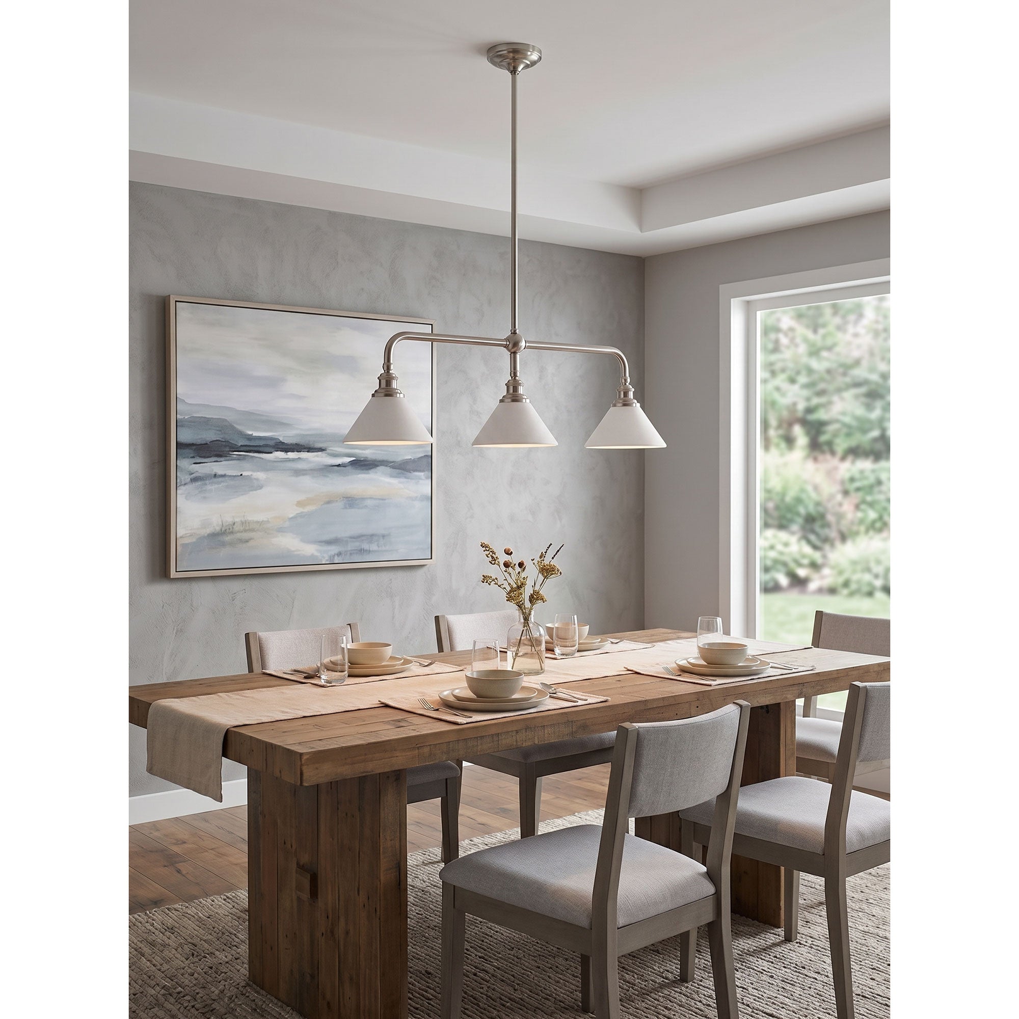Neya Brass Elegance Chandelier