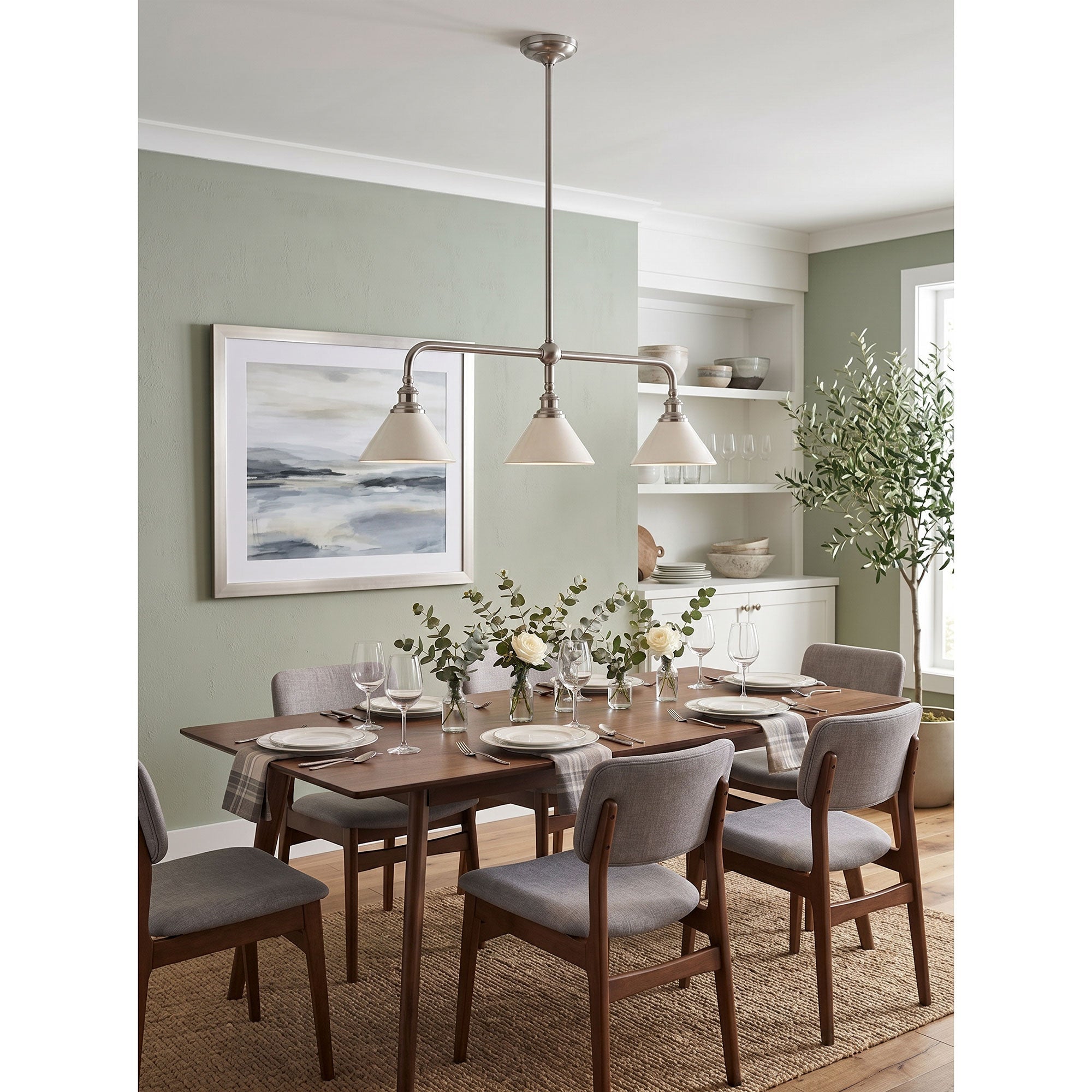 Neya Brass Elegance Chandelier