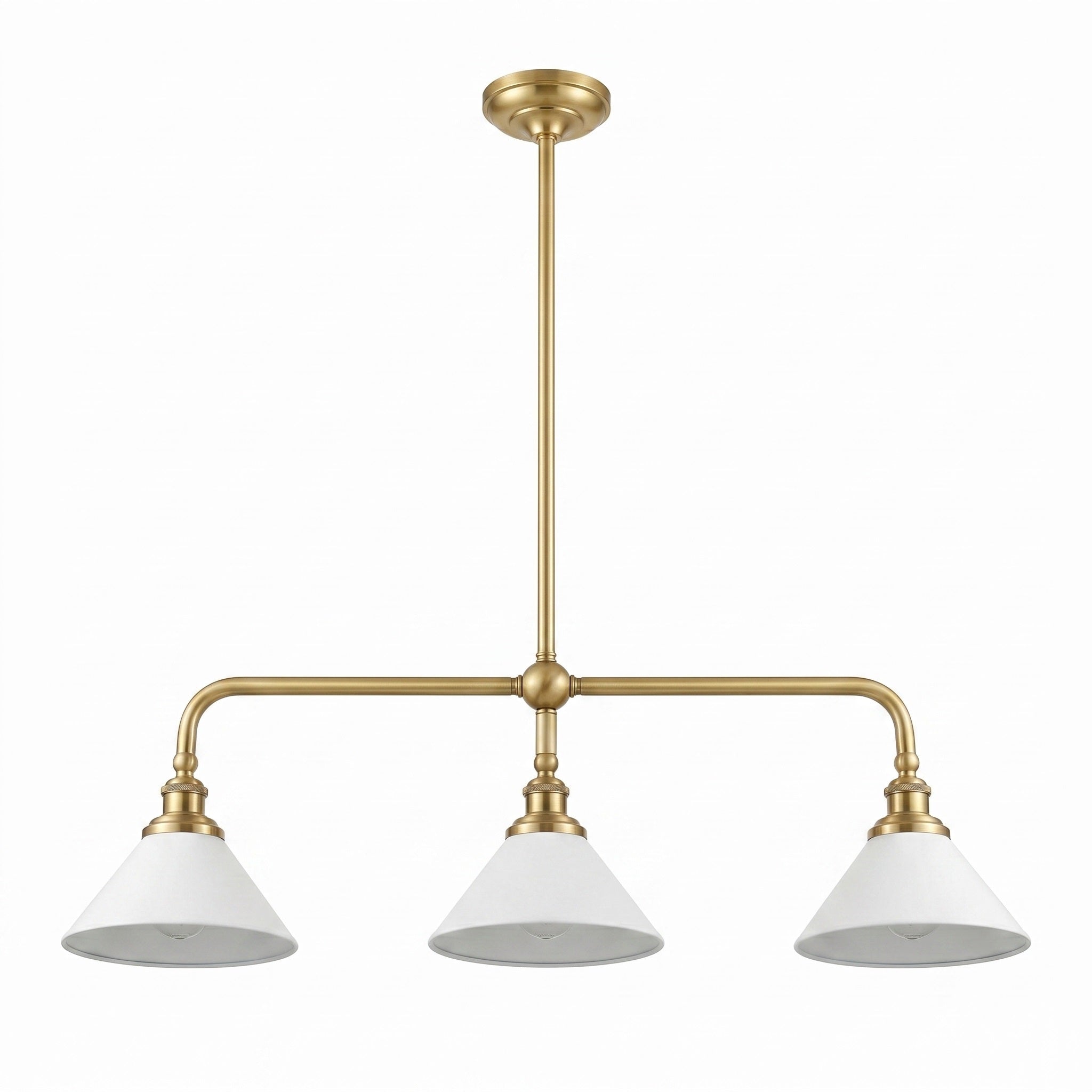 Neya Brass Elegance Chandelier