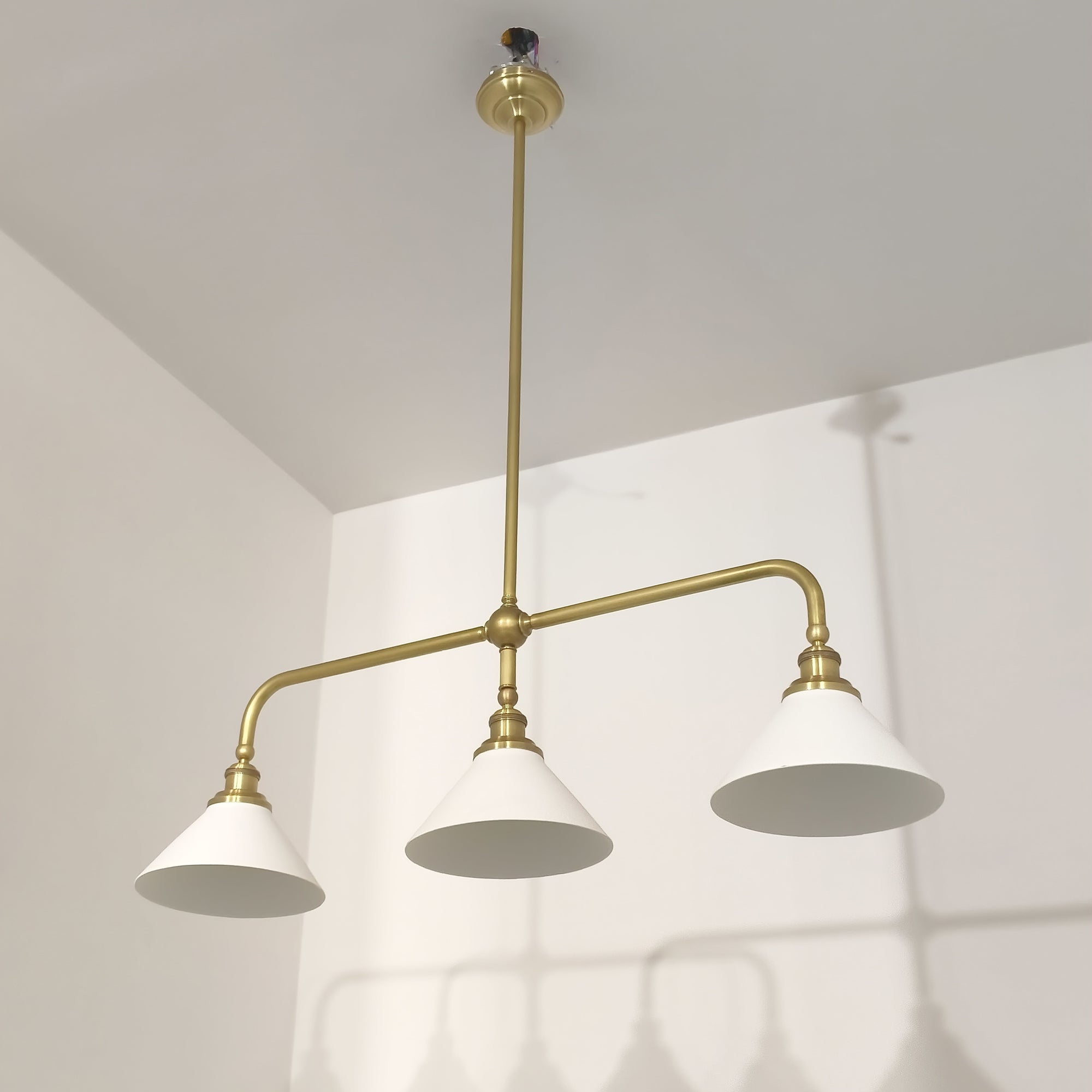 Neya Brass Elegance Chandelier