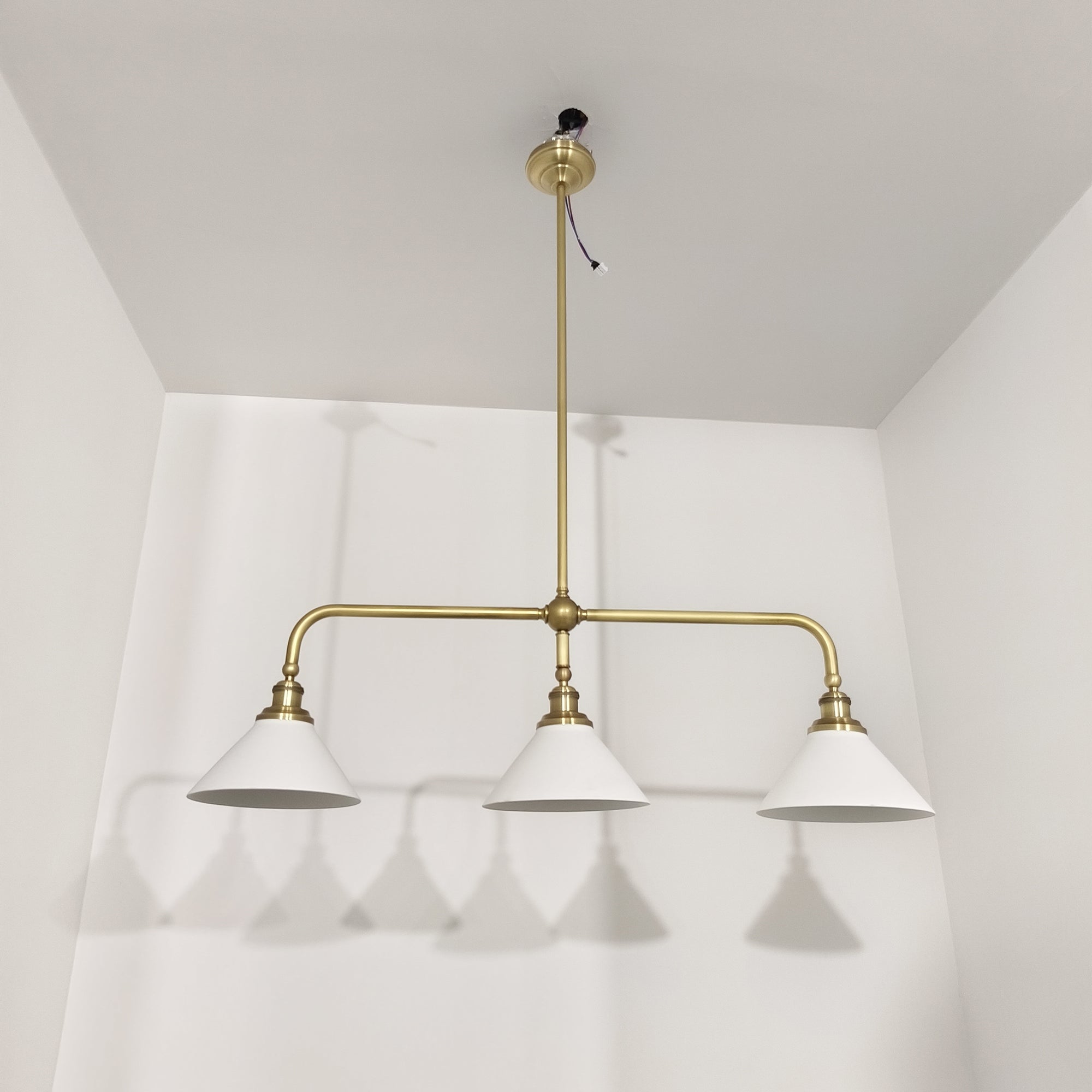 Neya Brass Elegance Chandelier