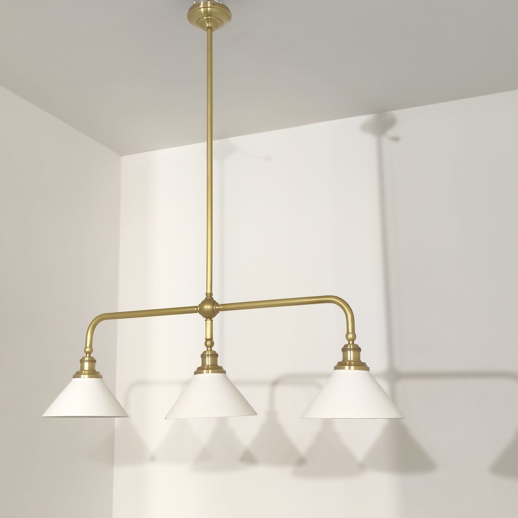 Neya Brass Elegance Chandelier