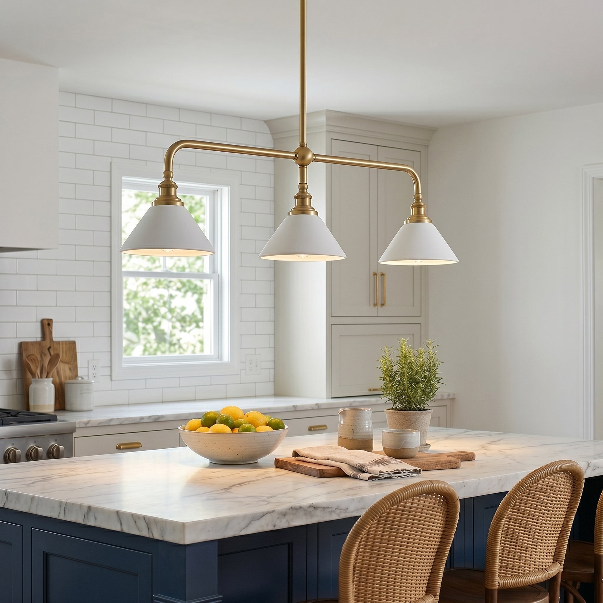 Neya Brass Elegance Chandelier
