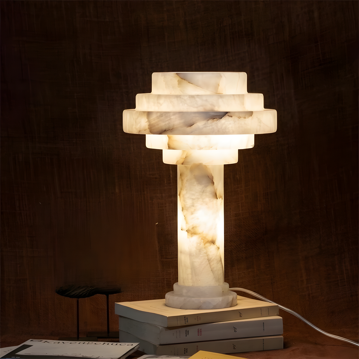 Kenwick Alabaster Table Lamp