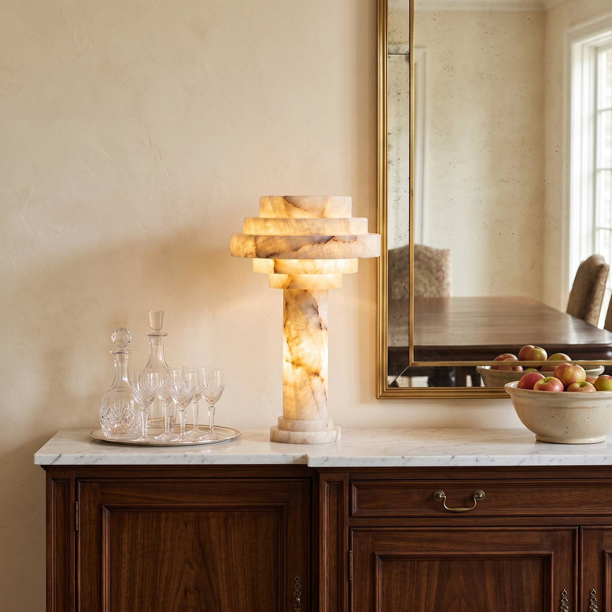 Kenwick Alabaster Table Lamp