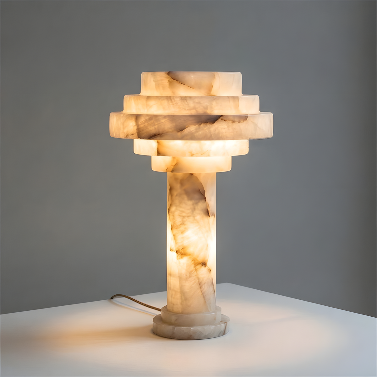 Kenwick Alabaster Table Lamp