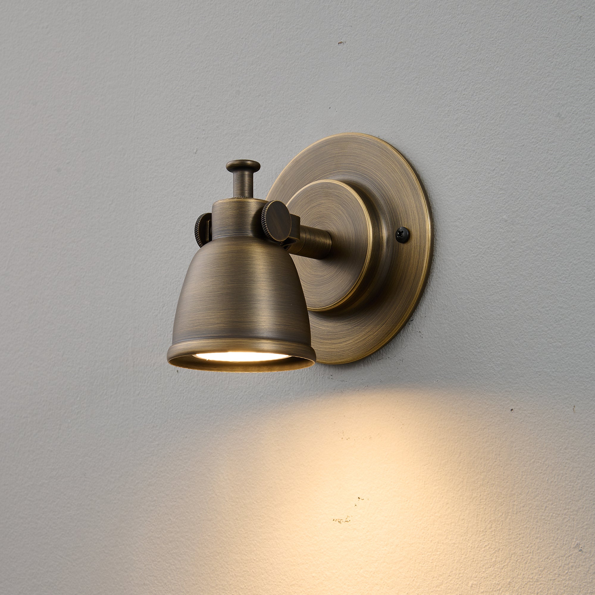 The Waldo Wall Sconce in a modern farmhouse kitchen.