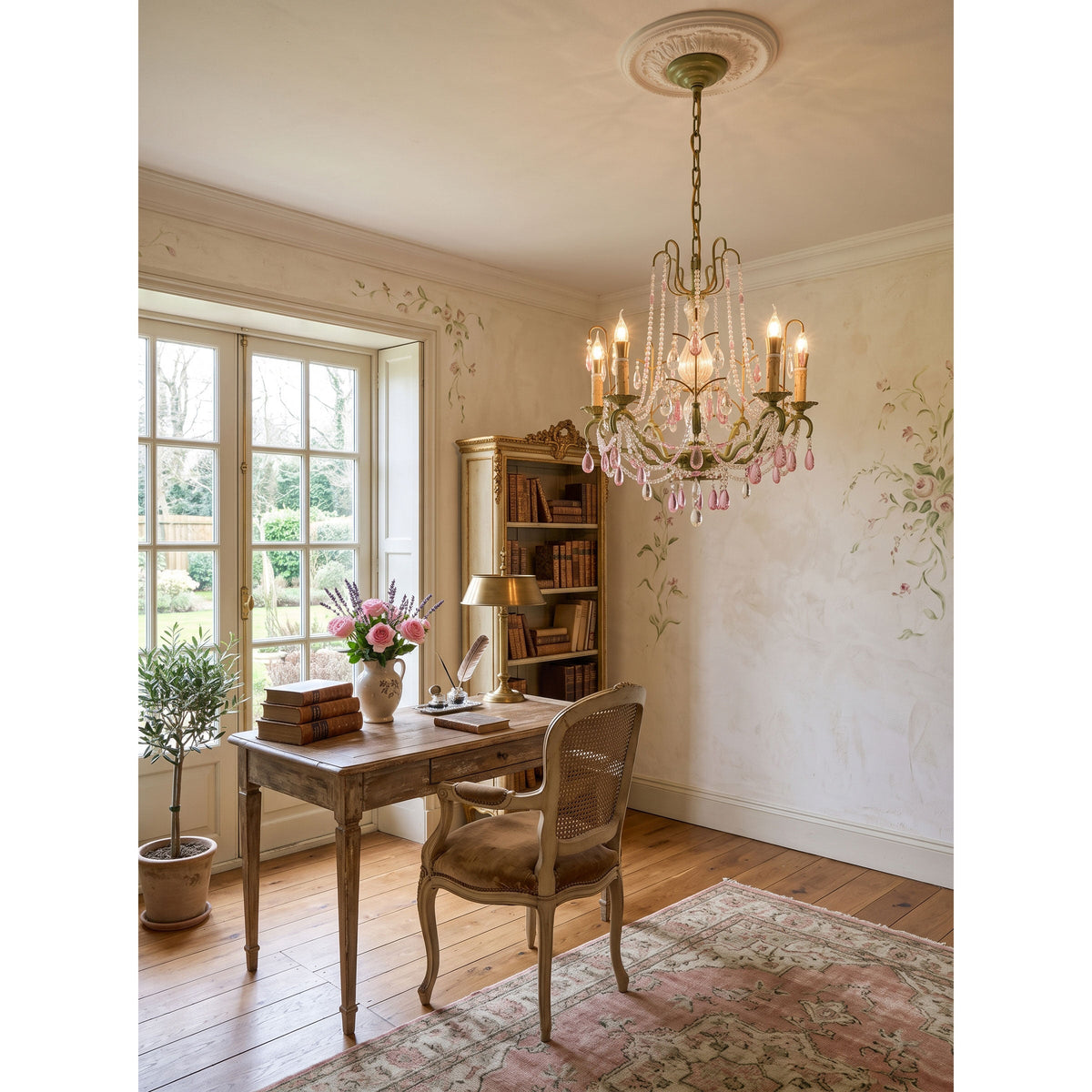 Calderleigh Park Crystal Chandelier