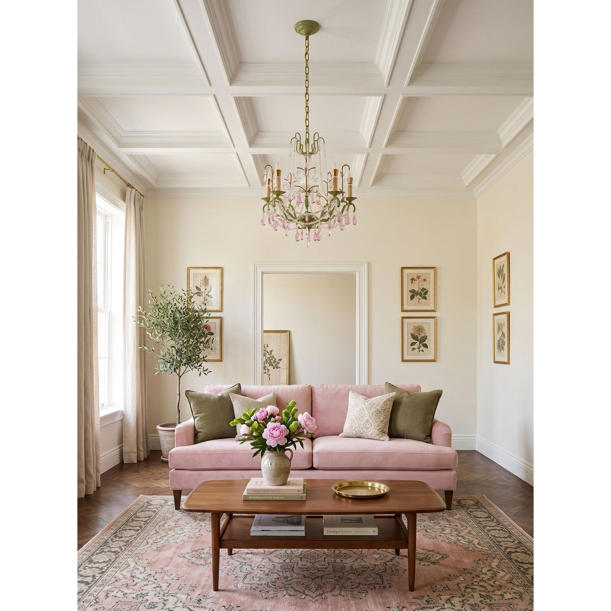Calderleigh Park Crystal Chandelier
