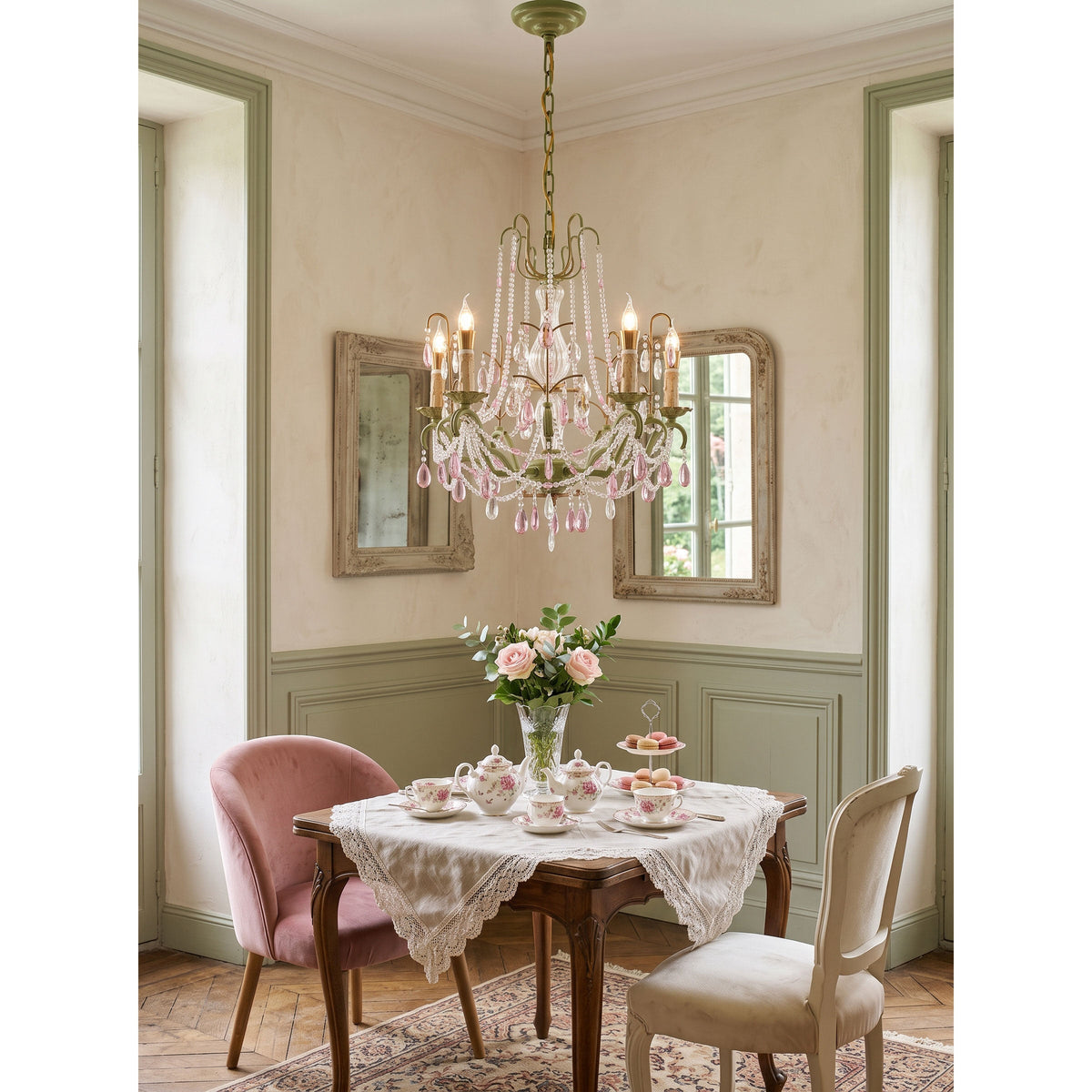 Calderleigh Park Crystal Chandelier