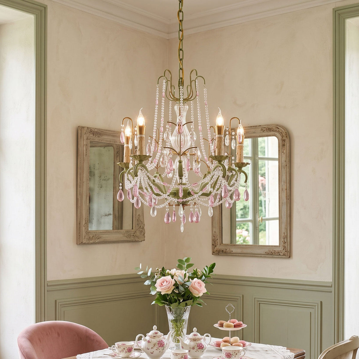 Calderleigh Park Crystal Chandelier