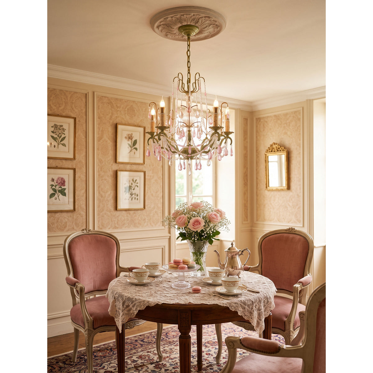 Calderleigh Park Crystal Chandelier