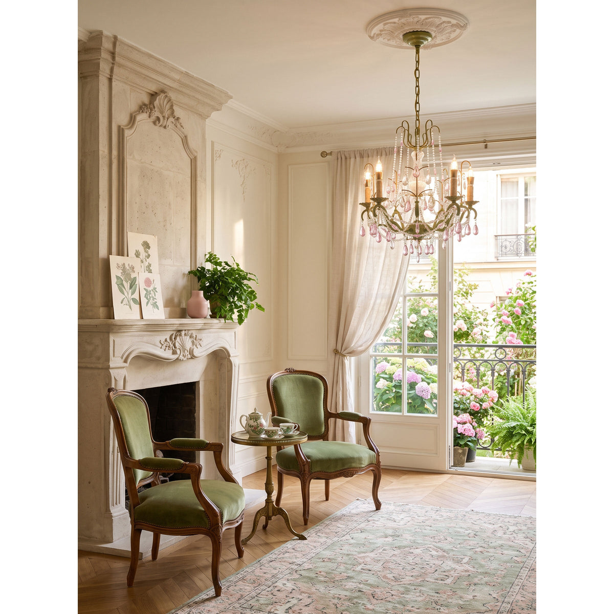 Calderleigh Park Crystal Chandelier