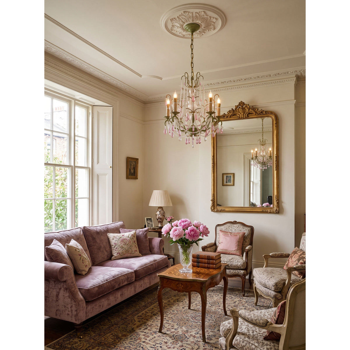 Calderleigh Park Crystal Chandelier